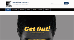 Desktop Screenshot of blackmaleinstitute.org